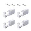 PAPAPI 4-Pack Nose Piercing Kit, Disposable Self Piercing Kit with Built-in Nose Studs (White) view 1