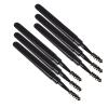 minkissy 6pcs Eyelash Brush Cover Portable Eyelash Applicator Eyebrow Brush for Makeup for Mascara Distribution and Separation Handle and Tube view 1
