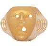 GELMAY 4Sheet 3D Gold Moisturizing Face Mask, Reusable Silicone Facial Mask Cover Hydrotherapy Patch Wrap for Women Skincare Beauty Prevent Evaporation view 1