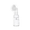 1pc Empty Facial Cleansing Bubble Foam Containers Foaming Soap Dispensers Pump Bottles with Silicone Brush for Liquid Foaming Soap Shampoo(30ml), Facial Brush Super Washing Soda Scalp Massage Brush view 1