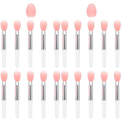 minkissy 2sets Lip Brush and Lip Mask Applicator Kit for Makeup Application Portable Design for Daily Use Includes Brushes Protective Cover