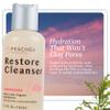 Peaches Skincare Post-Workout Vegan Face Wash with Gotu Kola, Lemongrass, and Eucalyptus  Gentle Daily Face Wash for Sweat and Oil Buildup  Restore Cleanser for All Skin Types 5.5 oz view 2