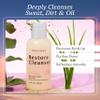 Peaches Skincare Post-Workout Vegan Face Wash with Gotu Kola, Lemongrass, and Eucalyptus  Gentle Daily Face Wash for Sweat and Oil Buildup  Restore Cleanser for All Skin Types 5.5 oz view 3