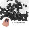 FOMIYES 300pcs Youth Bow Nail Charms Diy Nail Art Accessory Resin Decor Halloween Stickers Charm Manicure view 4