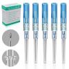 22G Catheter Piercing Needles - Lyuxzad 50Pcs IV Catheter Needles Ear Nose Piercing Needles Hollow Needles for Lip Tongue Cartilage Belly Piercing Kit Piercing Tool view 1