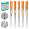 Lyuxzad Catheter Needles - 50Pcs Catheter Piercing Needles 14G IV Catheter Needles Ear Nose Piercing Needles Hollow Needles for Lip Tongue Navel Nipple Cartilage Belly Piercing Kit Piercing Tool view 1