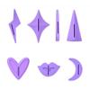 shamjina 5Pcs Portable Bikini Set Privates Shaving Stencil Shaping Tool Women view 2