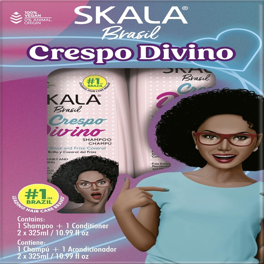 SKALA Brasil - Set Divine Curls Shampoo and Conditioner