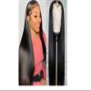 13x4 HD Transparent Lace Front Wigs Human Hair Wigs Pre Plucked with Baby Hair 150% Density 9A (16 inch) view 1