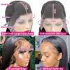 13x4 HD Transparent Lace Front Wigs Human Hair Wigs Pre Plucked with Baby Hair 150% Density 9A (16 inch) view 3