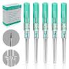 Lyuxzad Catheter Needles - 50Pcs Catheter Piercing Needles 18G IV Catheter Needles Ear Nose Piercing Needles Hollow Needles for Lip Tongue Navel Nipple Cartilage Belly Piercing Kit Piercing Tool view 1