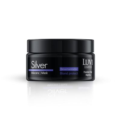 LUVI COSMETICS Silver Mask Blond Protect (8.47 fl oz/240 g) - Essential Blonde Hair Care for Glossy Hair Treatment, Superior Home Hair Treatment Solution