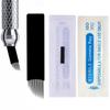 30Pcs Disposable Eyebrow Microblading Needles,Lip Tattooing Microblades Permanent Makeup Blades for Single Use Only (18needle) (Black) view 1