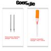 Goerhsjie Belly Button Navel Piercing Kit for Women Men 14G 14 Gauge Surgical Stainless Steel Bellybuttons Ring Percinging Kits Set view 3