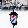 DNYSYSJ 19" Barber Pole Led Light - Retro Salon Barber Shop Sign Illuminating Rotating Strips IP44 Waterproof Wall Mount Save Energy view 1