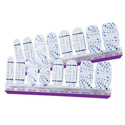 Color Street Blue My Mind Nail Strips, 16 Count (Pack of 1), 20 grams