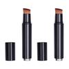 FOMIYES 2pcs Black Portable Foundation Brush Multi-functional Liquid Cosmetic Tool Plastic Handle for Smooth Application and Blending for Makeup Enthusiasts view 1