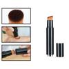 FOMIYES 2pcs Black Portable Foundation Brush Multi-functional Liquid Cosmetic Tool Plastic Handle for Smooth Application and Blending for Makeup Enthusiasts view 4