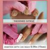 Silicone Practice Hands for Acrylic Nails Manicure Hand with Stand Bracket Nail Hand Practice Flexible Fake Mannequin Hands for Nails Art Training Tool (New 4#-Right Hand) view 2