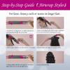 40MM/1.6 Inch Long Hair Curling Barrels Compatible with Dyson Airwrap Styler, Self-Curling Accessories for Airwrap Styler HS01 HS05 view 4