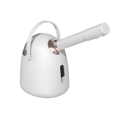 Portable Facial Steamer with Extendable Arm Steaming Warm Mist Humidifier for All Skin Deep Cleaning,Face Spa,Sinuses Moisturizing,for Home or Salon (Hot and Cold Dual Spray)