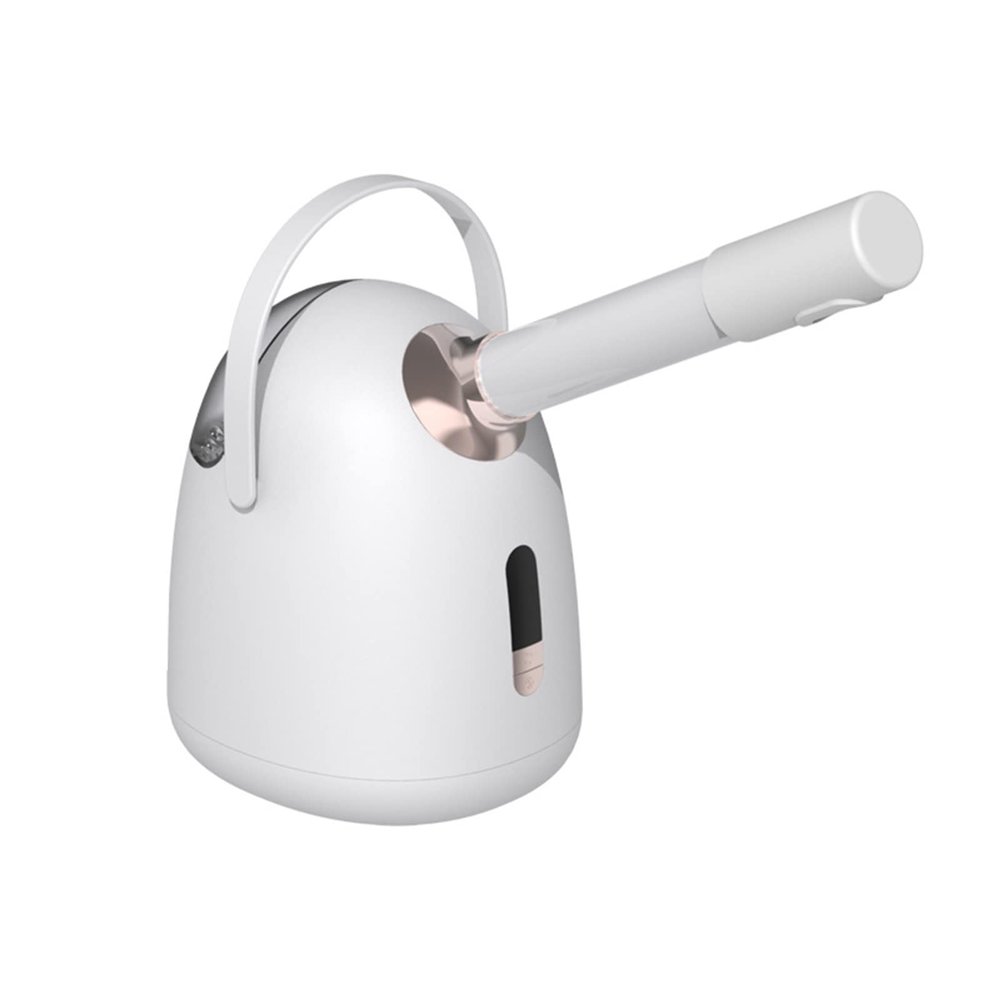 Portable Facial Steamer with Extendable Arm Steaming Warm Mist Humidifier for All Skin Deep Cleaning,Face Spa,Sinuses Moisturizing,for Home or Salon (Hot and Cold Dual Spray)