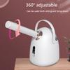 Portable Facial Steamer with Extendable Arm Steaming Warm Mist Humidifier for All Skin Deep Cleaning,Face Spa,Sinuses Moisturizing,for Home or Salon (Hot and Cold Dual Spray) view 2