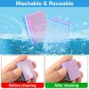CGBE Buffing Block, Double-Sided Nail Buffing Block, Colorful Sponge Nail Polish Sanding Buffer Strips Nail File Blocks Manicure Tools (Blue-Purple) view 4