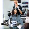 Salon Tray on Wheels, Metal Feet Salon Tray Cart, Salon Rolling Tray with Adjustable Height, Dentist Tray, Tattoo Tray for Salon and SPA Use view 2