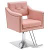 BarberPub Salon Chair for Hair Stylist Hydraulic Barber Styling Chair, Beauty Spa Equipment 8813 (6" Seat Height Adjustment) (Pink) view 1