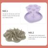 FOMIYES 1set Makeup Brush Washer Bowl Portable Cleaning Pad Scrubber Kit for Women Material Easy to Clean Versatile Makeup Tool for Eyeshadow Brow Brushes Stylish Design view 2