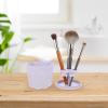 FOMIYES 1set Makeup Brush Washer Bowl Portable Cleaning Pad Scrubber Kit for Women Material Easy to Clean Versatile Makeup Tool for Eyeshadow Brow Brushes Stylish Design view 3