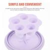 FOMIYES 1set Makeup Brush Washer Bowl Portable Cleaning Pad Scrubber Kit for Women Material Easy to Clean Versatile Makeup Tool for Eyeshadow Brow Brushes Stylish Design view 4