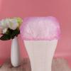 FOMIYES 10pcs Hair Dye Shower Head Cover Bath Cap Reusable Elastic Hair Dye Protection Random Color view 3