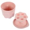 FOMIYES 1set Portable Makeup Brush Cleaner Kit Flexible Cleaning Pad Bowl for Efficient Brush Care and Easy to Use view 1