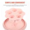 FOMIYES 1set Portable Makeup Brush Cleaner Kit Flexible Cleaning Pad Bowl for Efficient Brush Care and Easy to Use view 4
