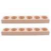 Healifty 6pcs Slot Display Rack Organizer for Bottles Multi-functional Nail Polish Storage Compact and Lightweight Design for Home and Salon Use view 3
