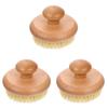 minkissy 3pcs Luxury Bath Skin Brush Exfoliating Body Brush Comfortable Grip for Hotel Home Dormitory Use view 1