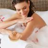 minkissy 3pcs Luxury Bath Skin Brush Exfoliating Body Brush Comfortable Grip for Hotel Home Dormitory Use view 3