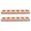 Healifty 4pcs Slots Display Shelf Rack Storage Organizer for Bottles Nail Polish and Perfume Compact Design for Home and Beauty Salon Use view 3