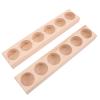 Healifty 2pcs Slot Essential Oil Display Shelf Organizer Storage Rack for Bottles and Nail Polish Multi-functional Stand for Home and Salon Use view 1