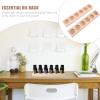 Healifty 2pcs Slot Essential Oil Display Shelf Organizer Storage Rack for Bottles and Nail Polish Multi-functional Stand for Home and Salon Use view 4