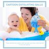 minkissy 2pcs Cartoon Bath Sponge for Boy Girl Soft Gentle Exfoliating Bathing Scrubbers for Daily Body Cleaning Designs Lightweight for Home Travel view 3