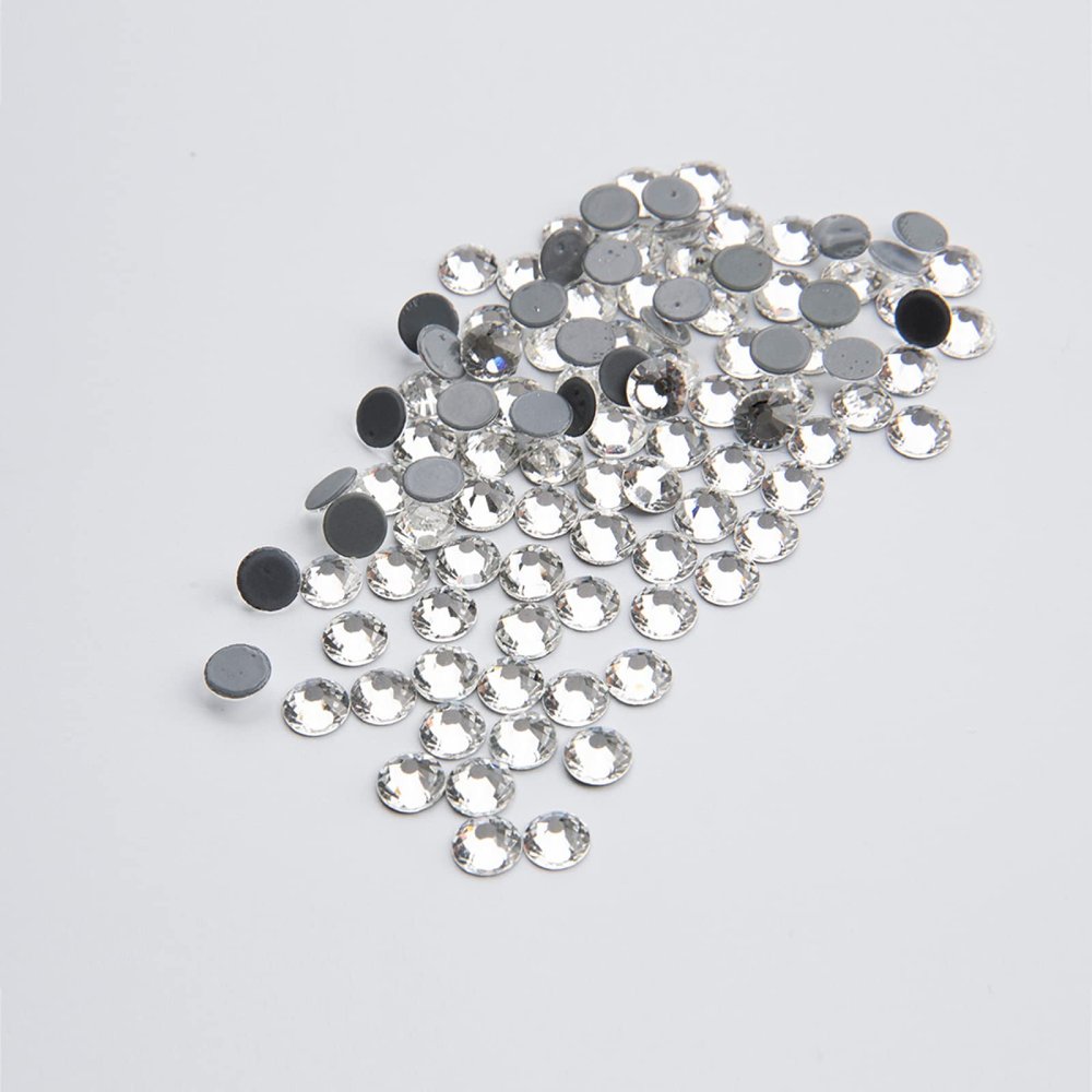 SS16/SS20/SS30 Clear Crystal Hotfix Rhinestones Quality for Clothes and Nail Art Flat Back Glass Beads,SS20,1 Bag
