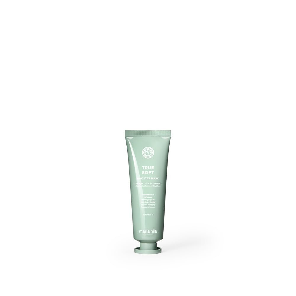 Maria Nila True Soft, Booster 1.7 Fl Oz, For Dry Hair, Easily absorbed, Remoisturises & Reduces Frizz, 100% Vegan & Sulfate/Paraben free