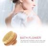minkissy 2pcs Bath Body Brush Loufas Shower Scrubber Cleaning Exfoliating Scrubber view 4