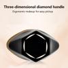 4PCS Foundation Makeup Brush,Flat Top Kabuki Hexagon Face Blush Liquid Powder Foundation Brush for Blending Liquid,Cream or Flawless Powder Cosmetics (B) view 3