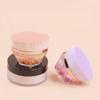 4PCS Foundation Makeup Brush,Flat Top Kabuki Hexagon Face Blush Liquid Powder Foundation Brush for Blending Liquid,Cream or Flawless Powder Cosmetics (A) view 2