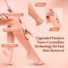 ViYay Upgraded Crystal Hair Eraser for Hair Removal - Crystal Hair Remover for Men and Women - Magic Crystal Hair Remover with Gentle Skin Exfoliation - Works for Arms, Back & Legs - Gold view 3