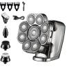 9D Shaver for Men Bald Floating Head Electric Shaver 6-in-1 with Nose/Body Trimmer Wet/Dry LED Display Upgrade Mens Grooming Kit view 1